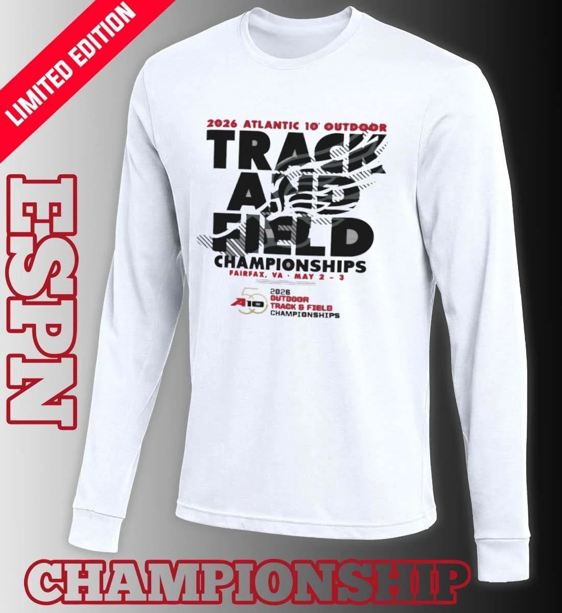 2026 A-10 Outdoor Track & Field Championship Shirt