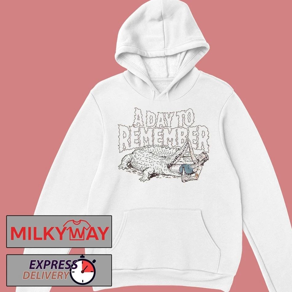 A Day To Remember 2026 Australia And New Zealand Tour Merch Crocodile Art T-Shirt