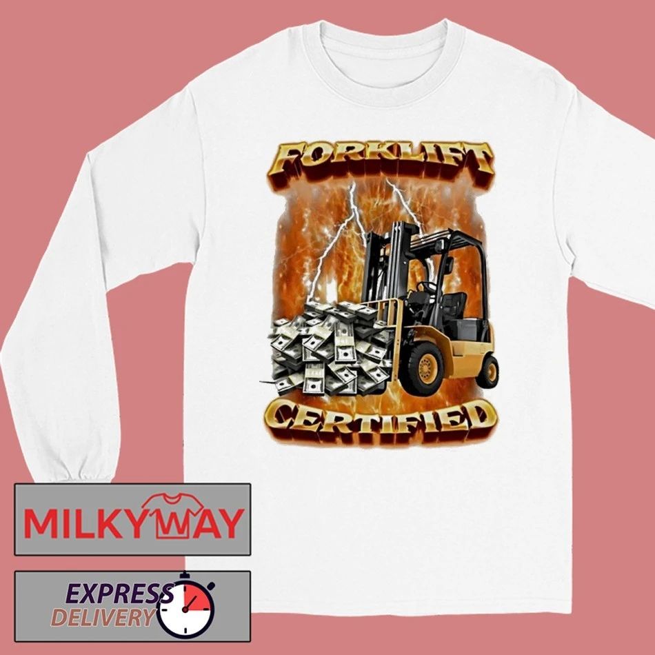 Forklift Certified 90s Vintage Shirt