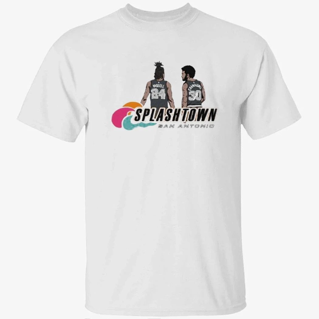 Devin Vassell And Julian Champagnie Splashtown San Antonio Shirt