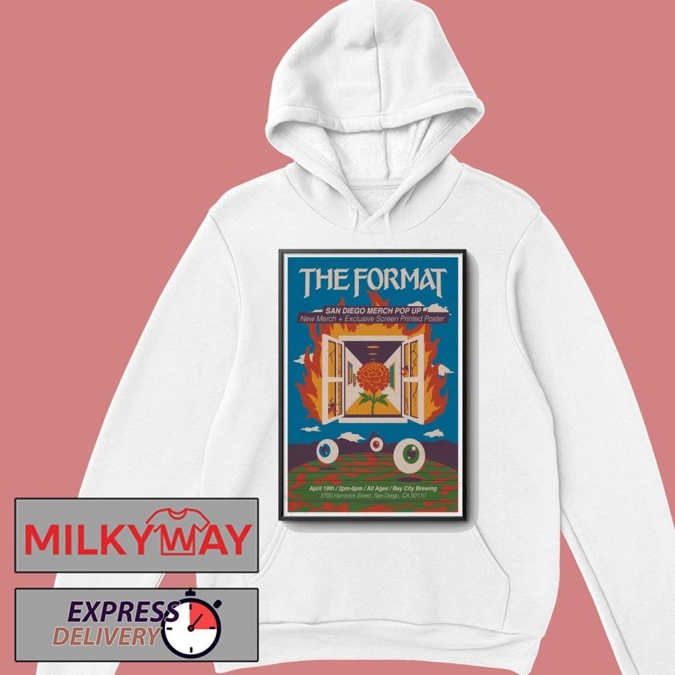 Apr 19 2026 The Format Poster San Diego, CA shirt
