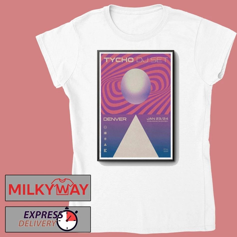 Tycho Jan 23 and 24 2026 Poster Denver, CO shirt