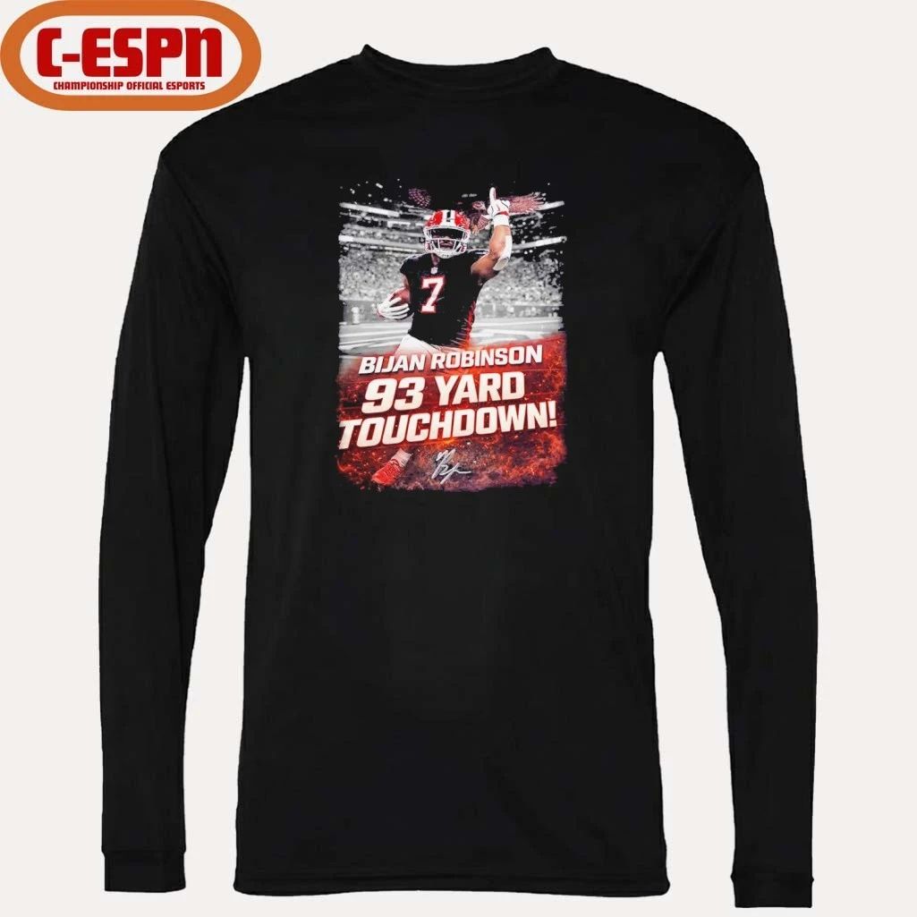 Bijan Robinson 93 Yard Touchdown Shirt