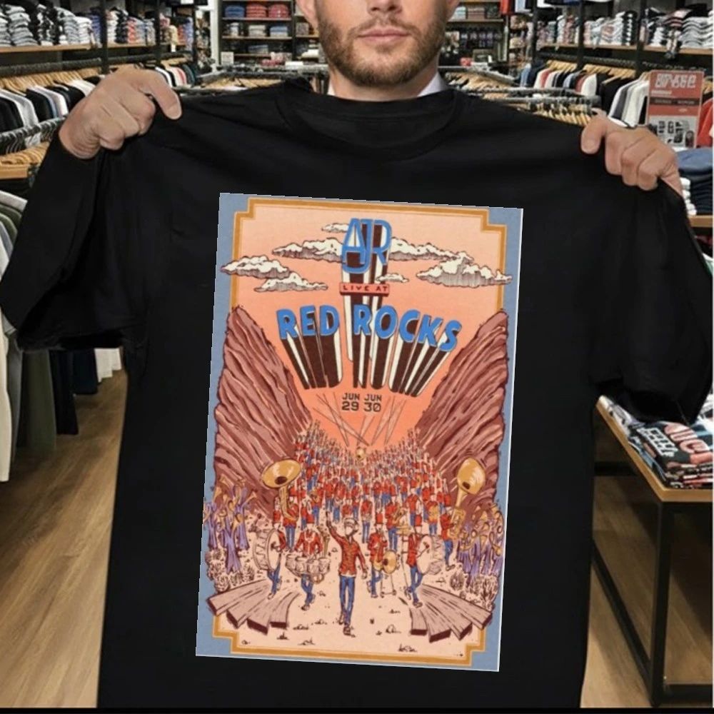 AJR June 29-30 2026 Live At Red Rocks Poster Shirt