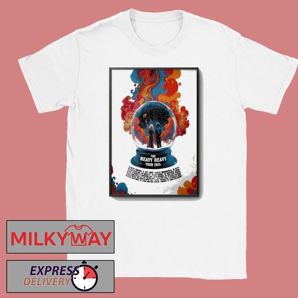 The Heavy Heavy Winter 2025 Shows Poster shirt
