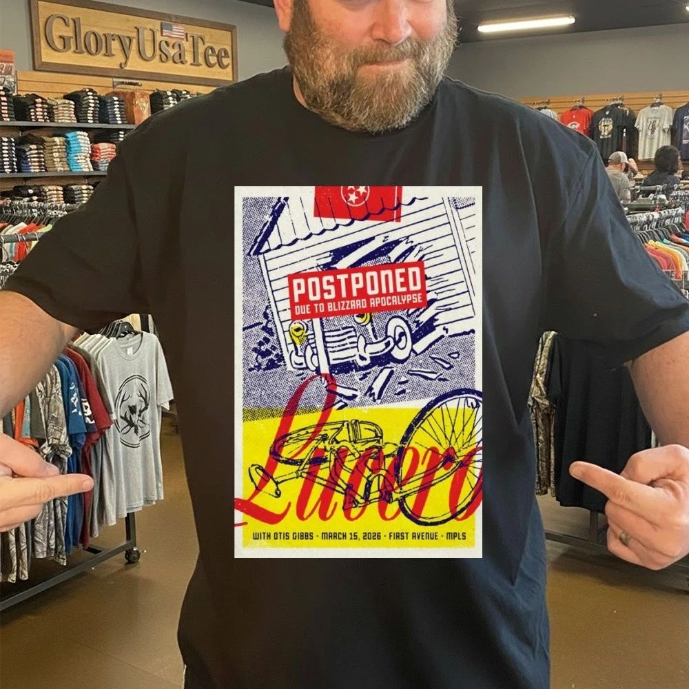 Lucero Minneapolis MN March 15 2026 Poster Shirt