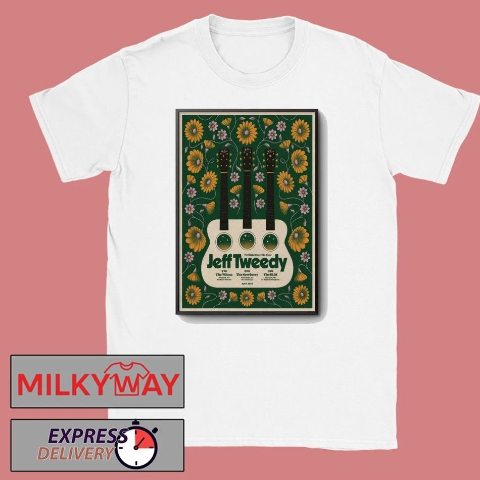 Jeff Tweedy With Wilco April 7-9 2026 Montana Shows Poster shirt