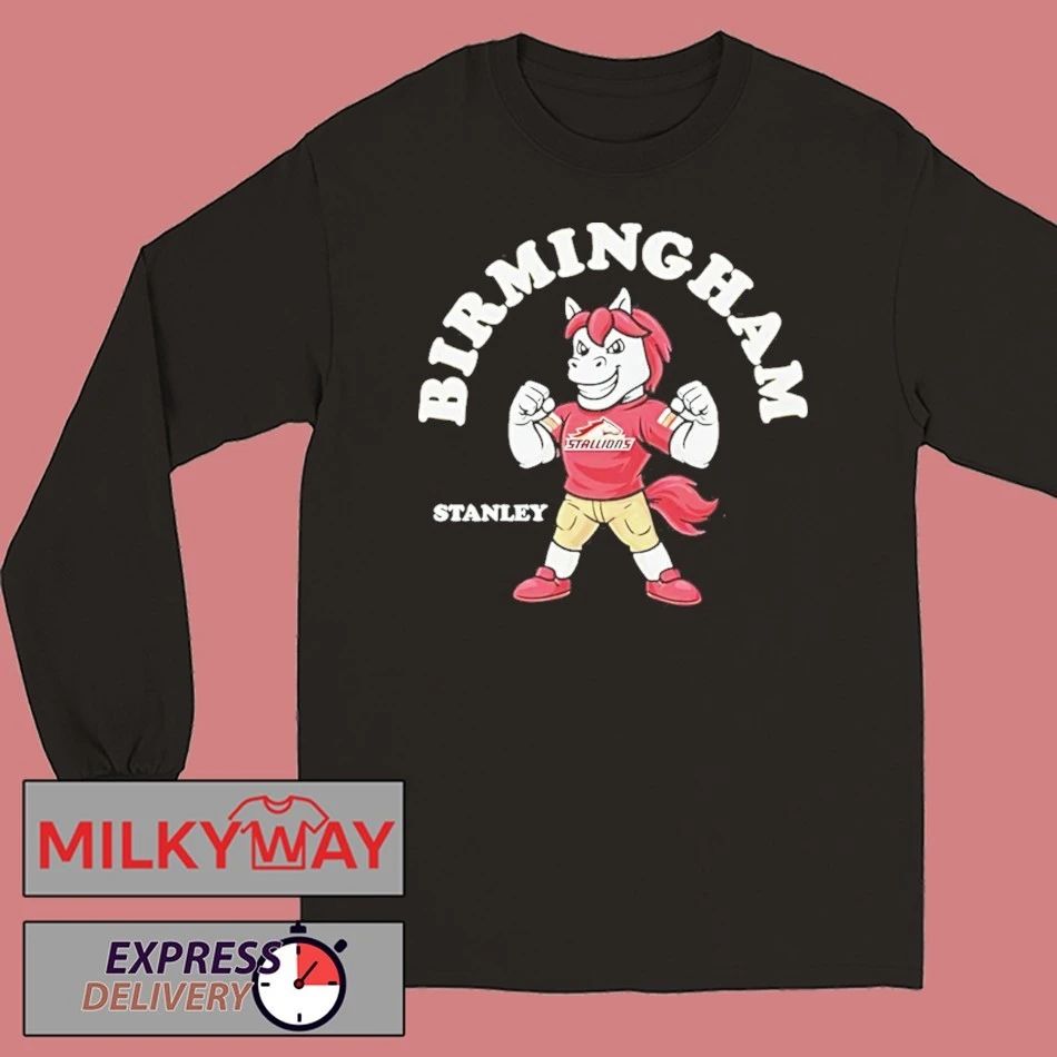 Birmingham Stallions Stanley Mascot 2026 Shirts