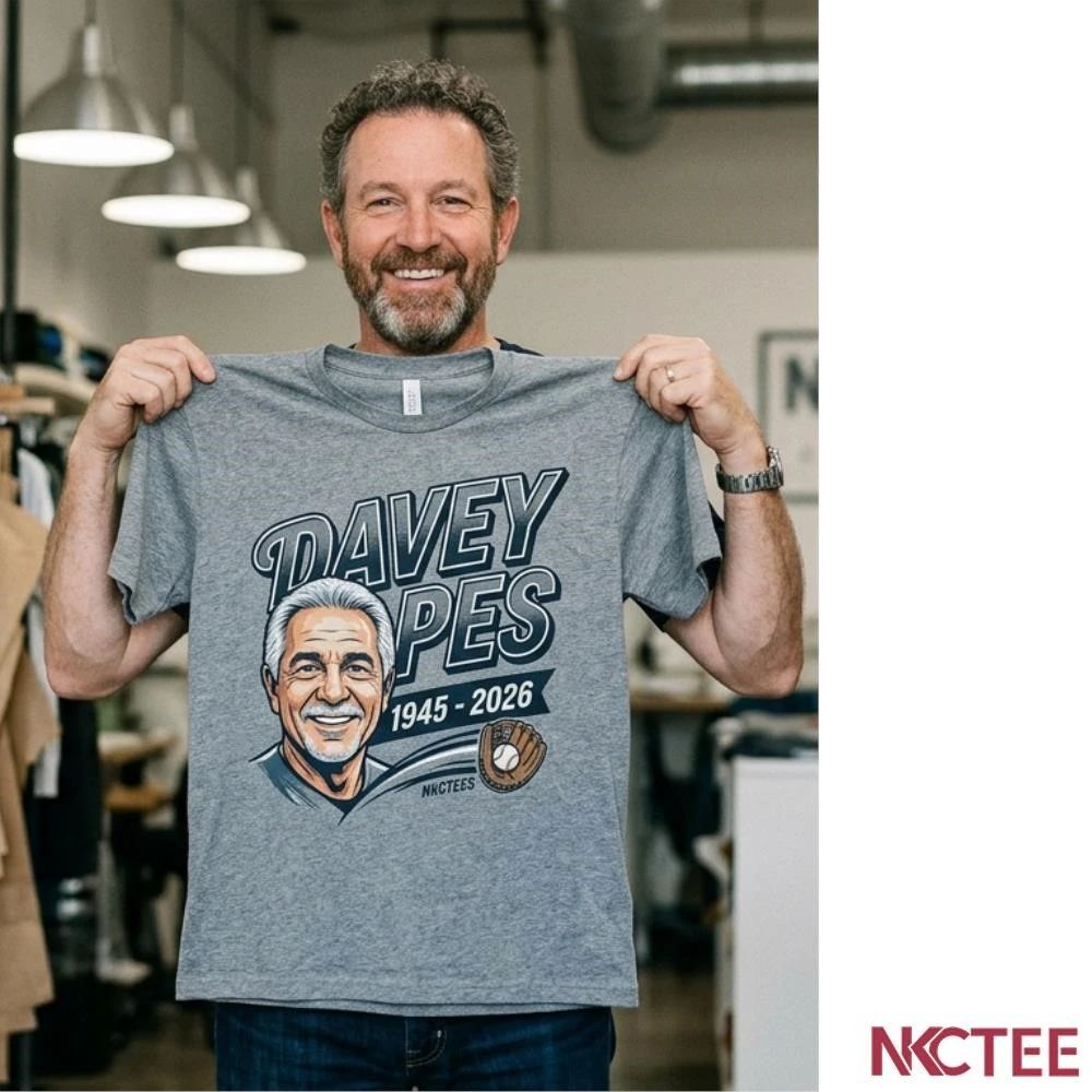 NKCtees Davey Lopes 1945-2026 head shirt