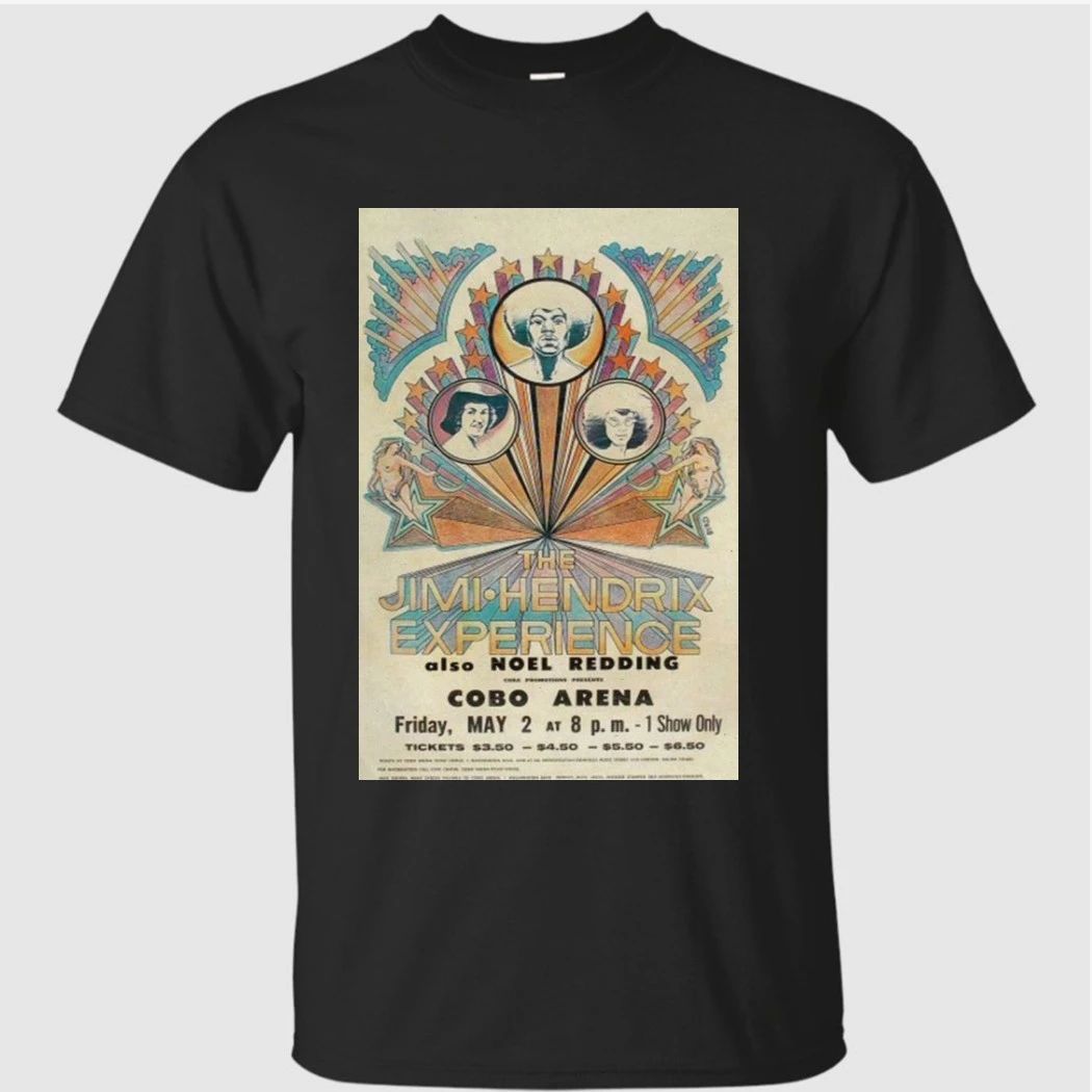 Jimi Hendrix May 2 2026 Cobo Arena Shirt