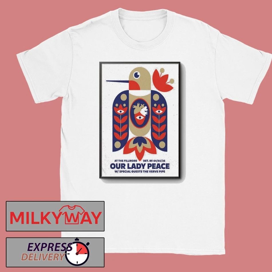 Our Lady Peace Tour Detroit MI On Apr 2 2026 Poster shirt