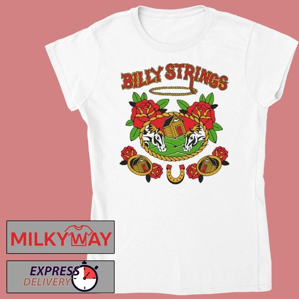 Billy Strings Horses & Houses White T-Shirt
