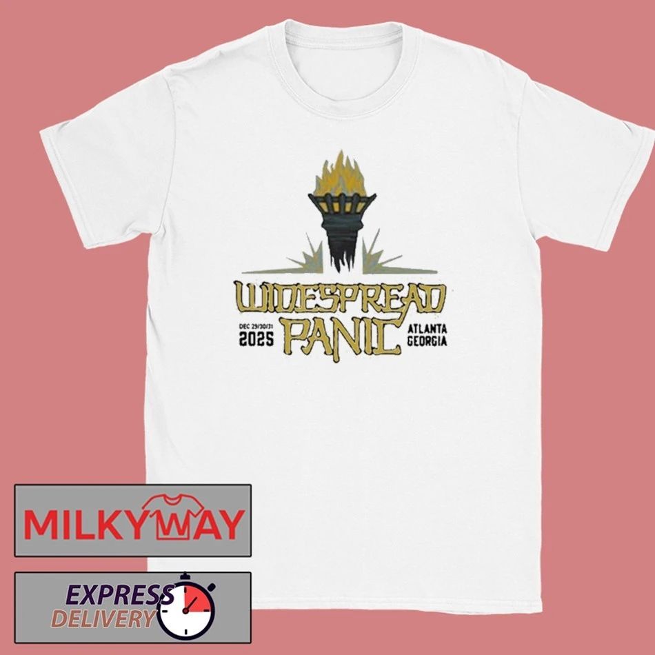 Widespread Panic 2025 Atlanta shirt