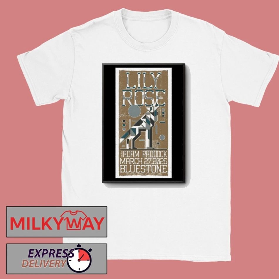 Lily Rose Tour Columbus OH On Mar 27 2026 Poster shirt