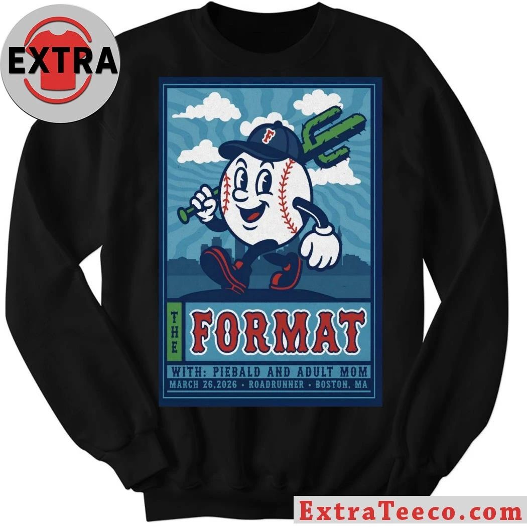 The Format March 26 2026 Roadrunner Boston MA Poster Shirt