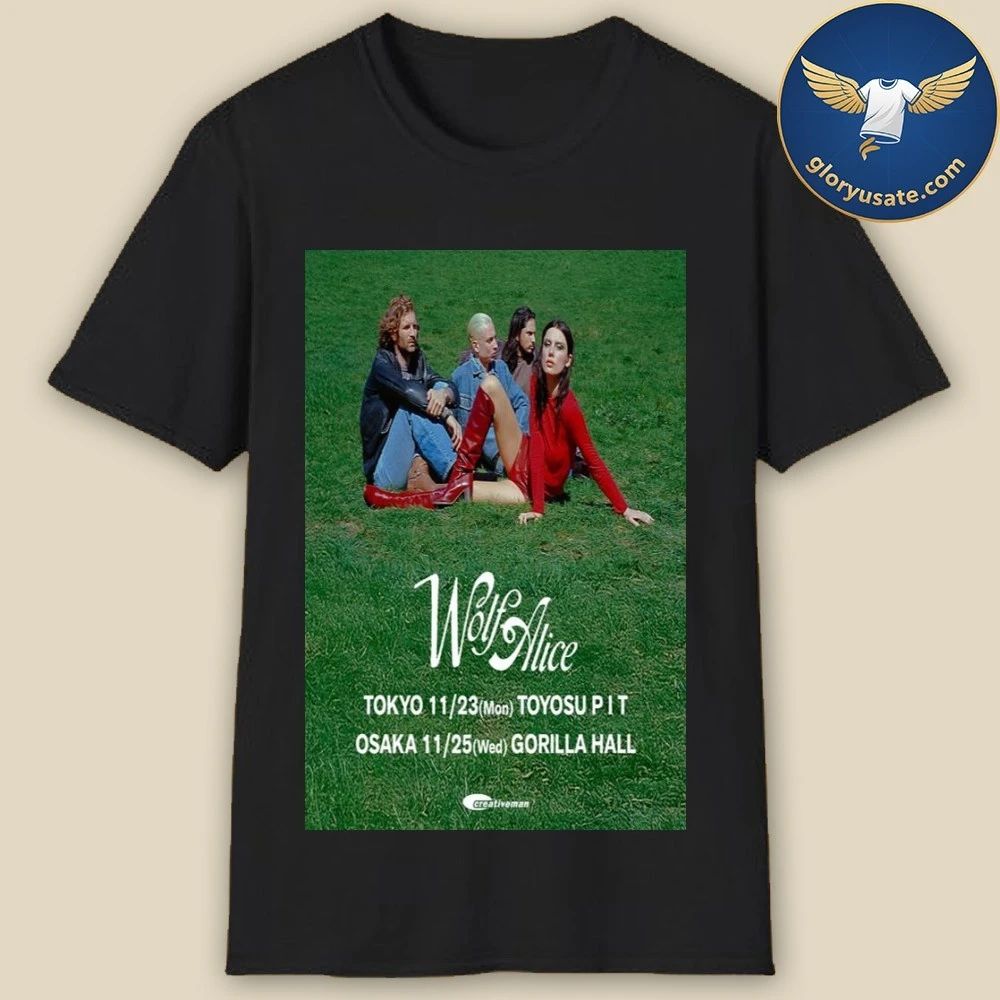 Wolf Alice Tour 2026 Poster Shirt