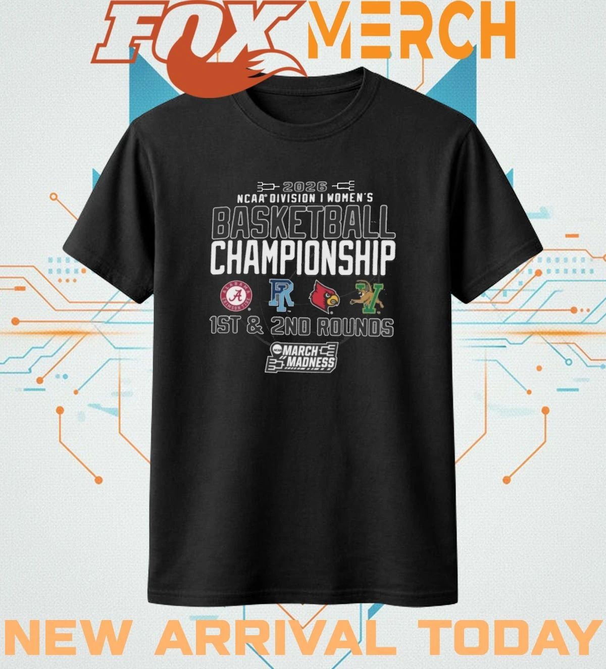2026 NCAA Division I Women’s Basketball Championship 1st & 2nd Rounds Los Angeles, CA shirt