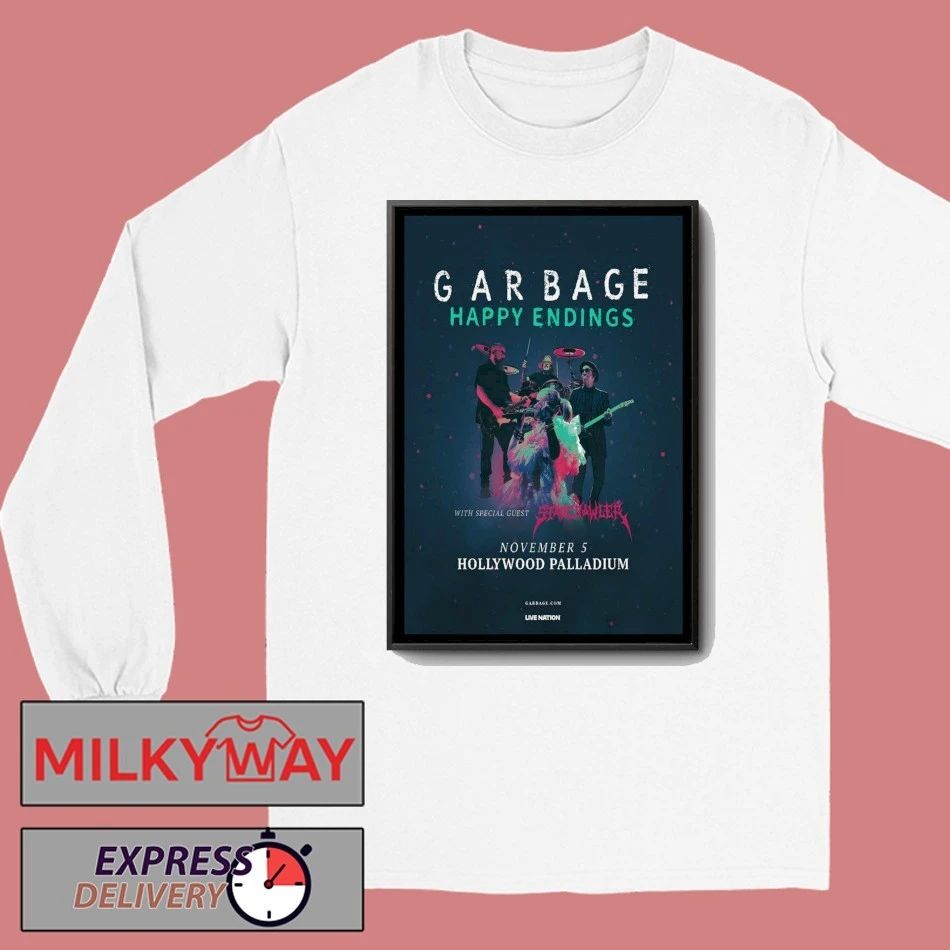 Garbage Tour Los Angeles, CA Nov 05 2025 Poster shirt