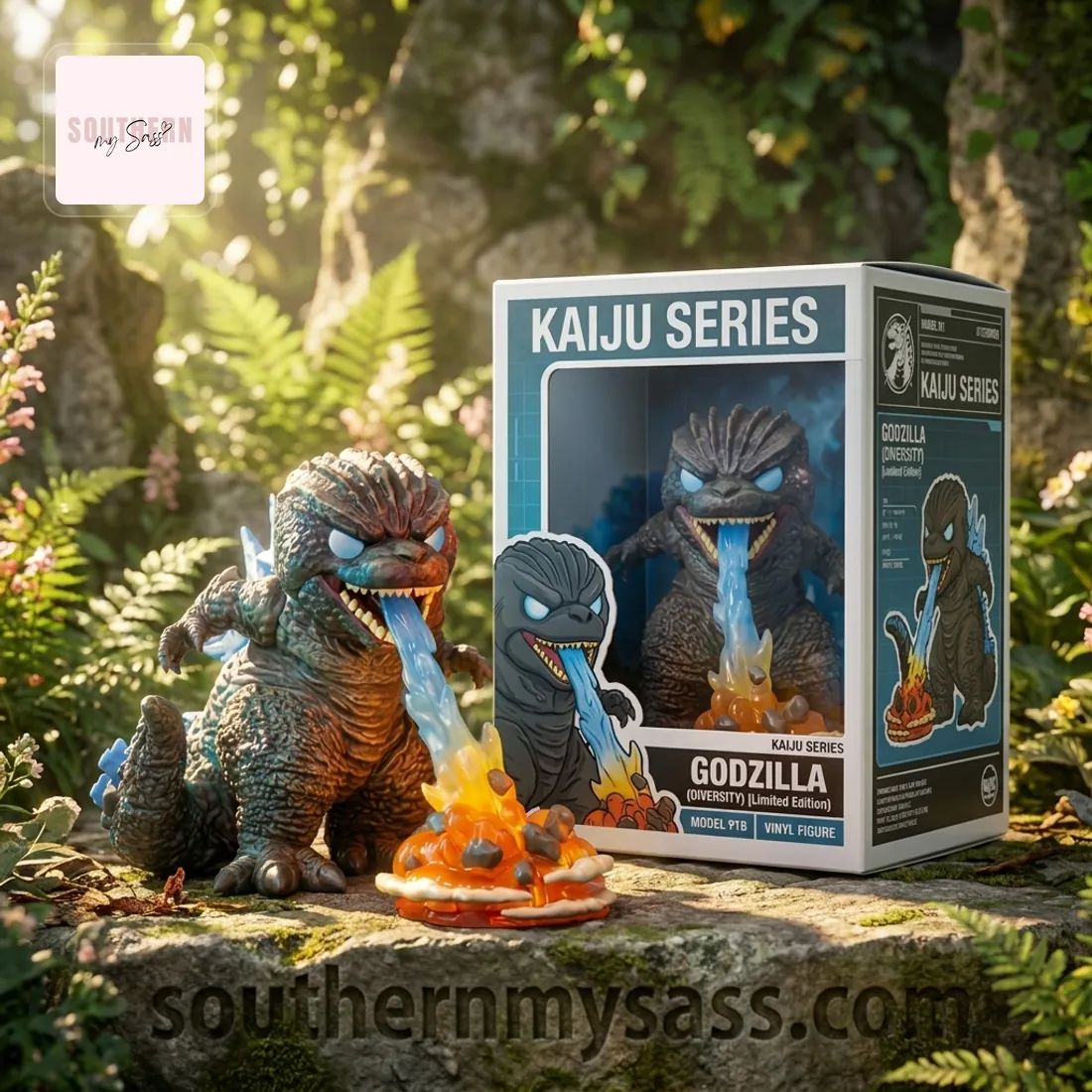 Godzilla Kaiju Series Atomic Breath Limited Edition Vinyl Figure