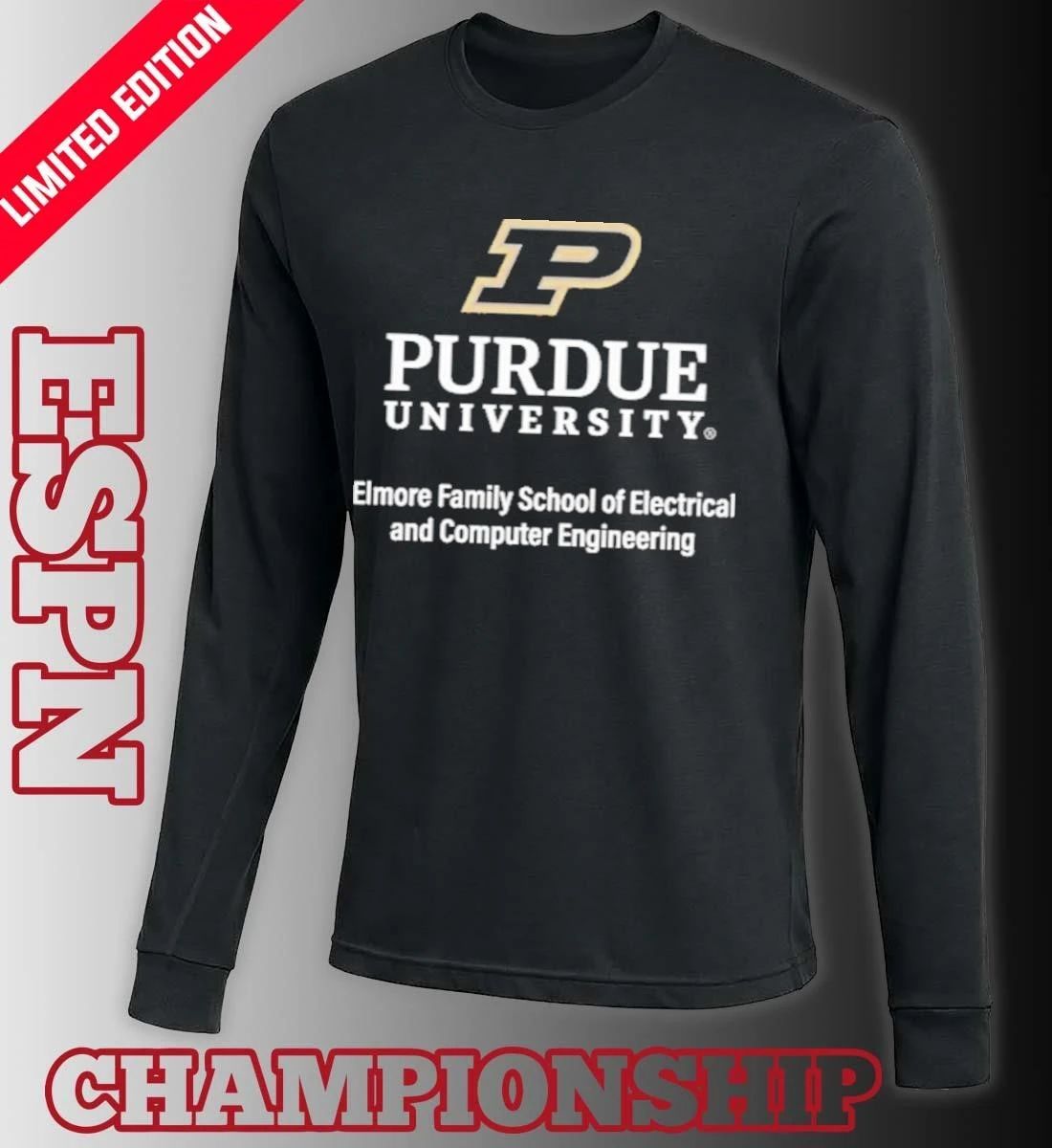Purdue University Elmore School of Electrical and Computer Engineering Shirt
