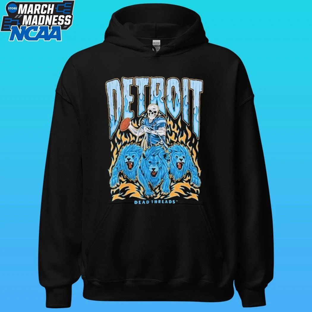 Dead Threads Apparel Detroit Football Shirt