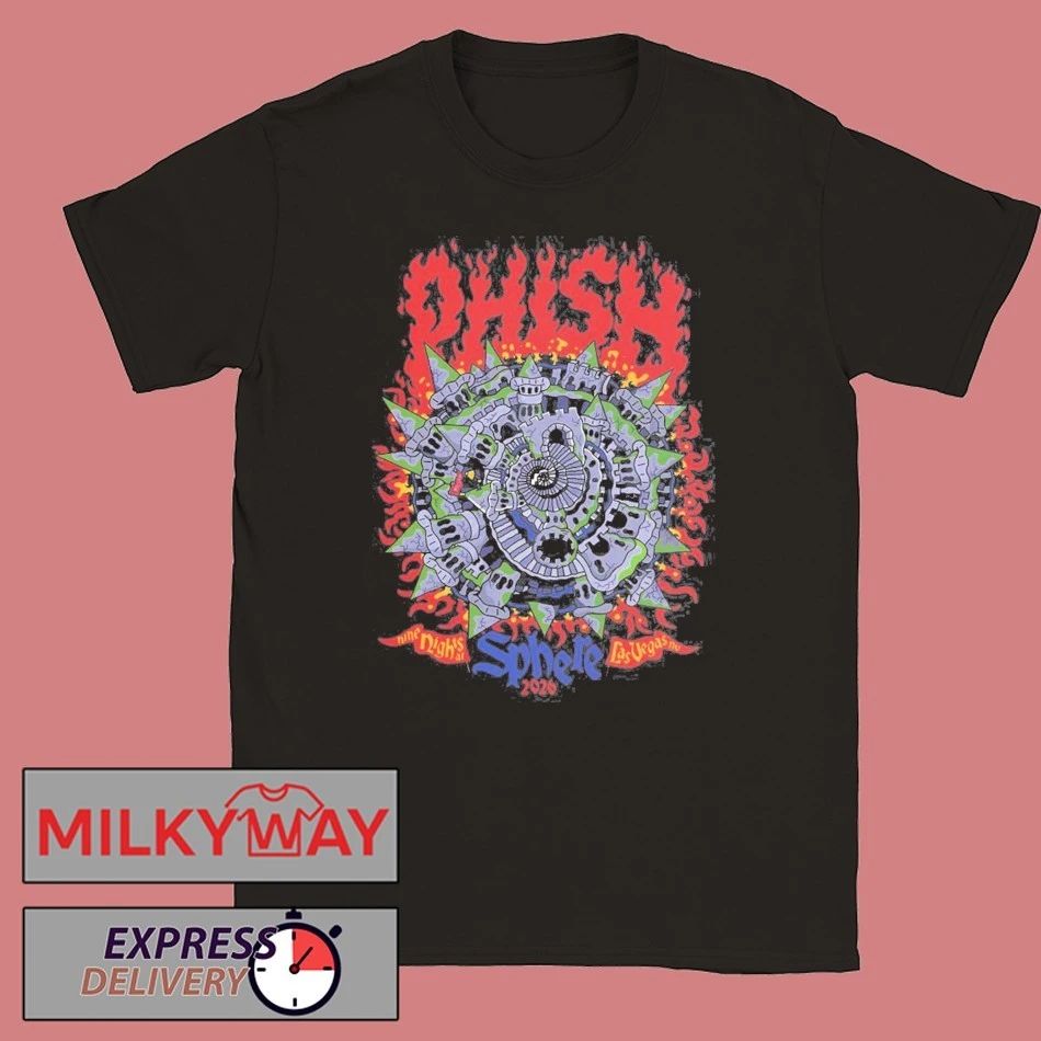 Phish Live At Sphere Las Vegas 2026 Event Merch Gamehendge Mace Sphere 26 T-Shirt