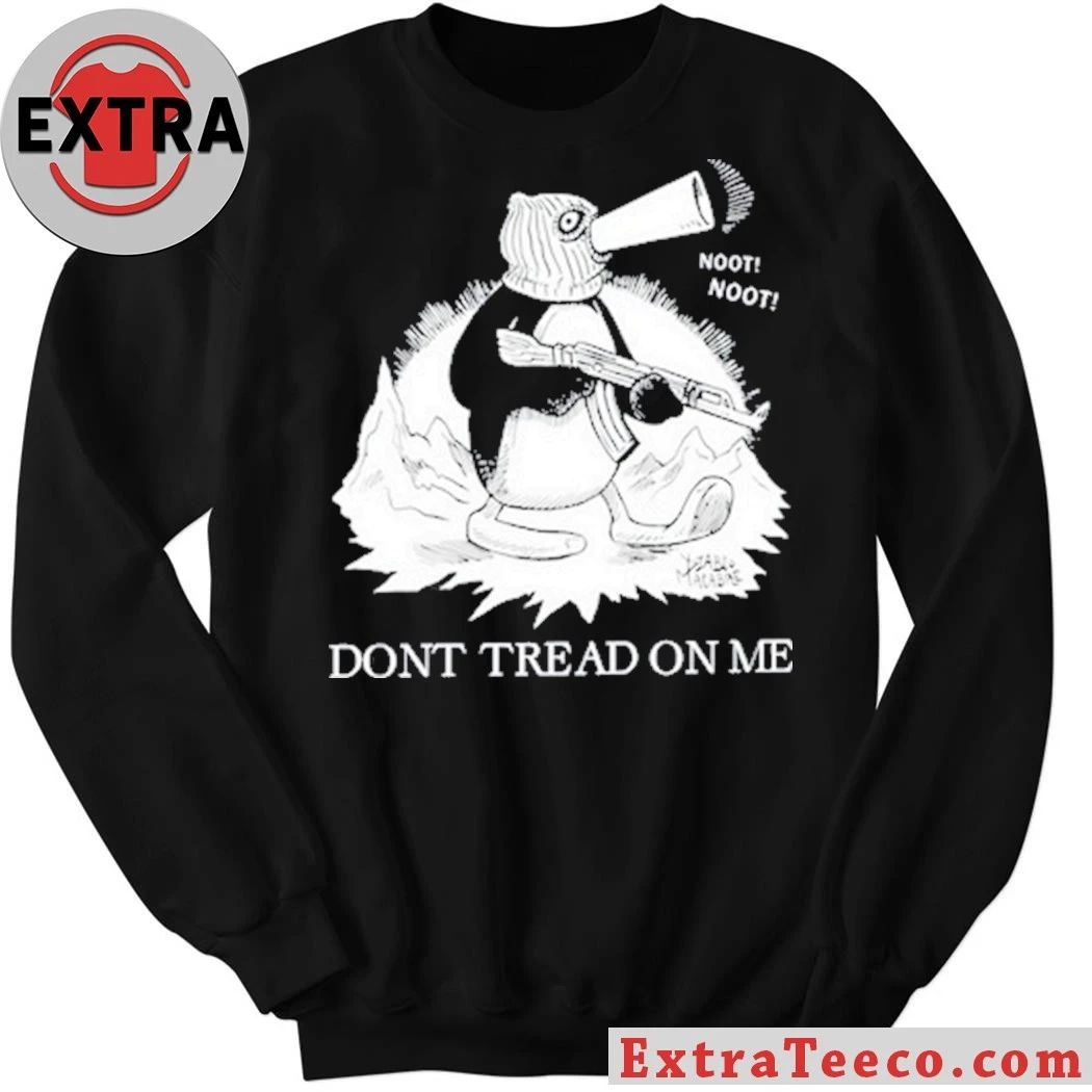 Original Punk With A Camera Don’t Tread On Me Penguin Noot Noot Shirt