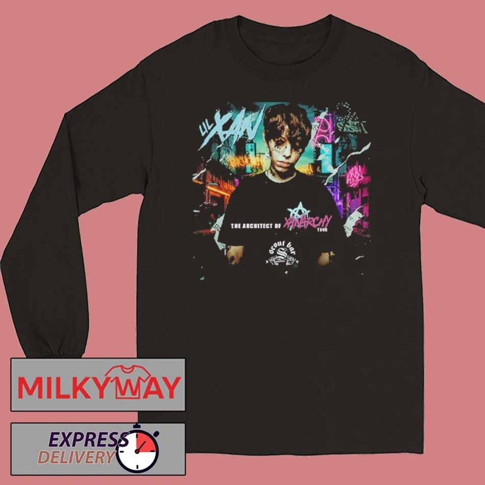 Lil Xan The Architect of XanArchy Tour 2026 Schedule Venue Tour Dates shirt