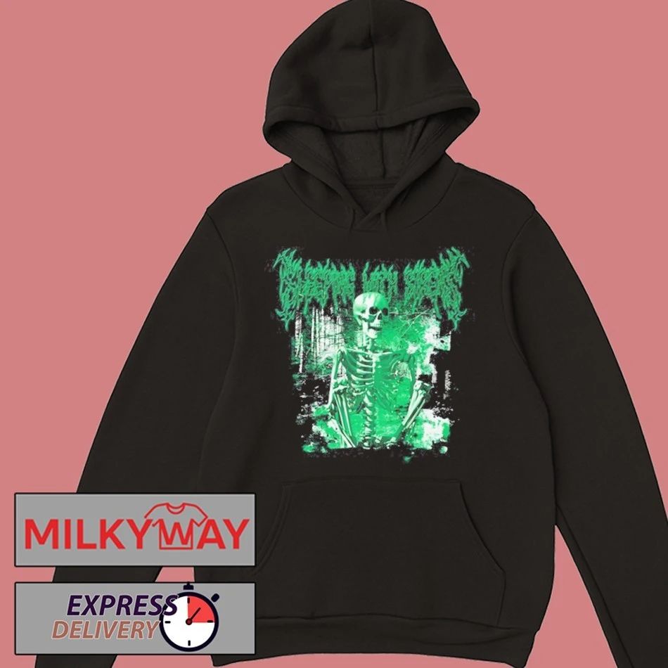 Sleeping With Sirens DV Metal Skeleton Forest T-shirt