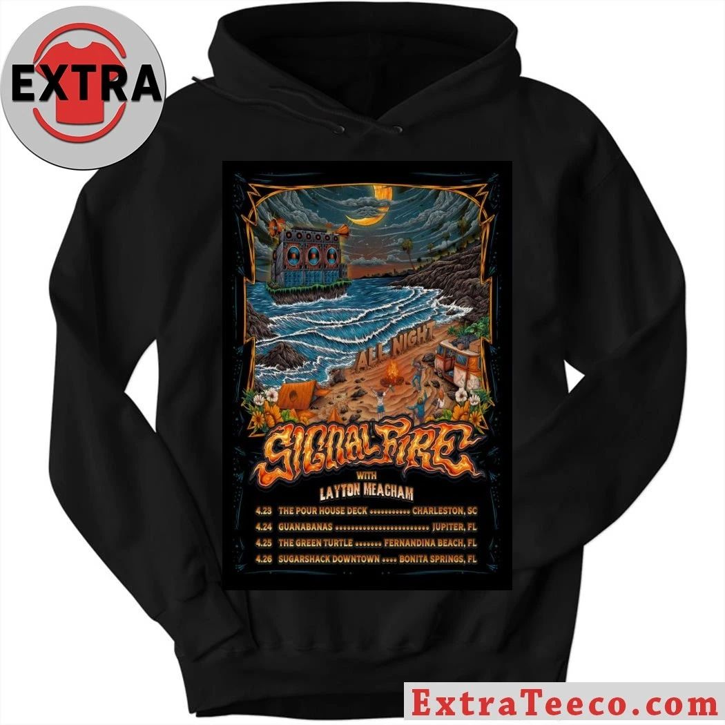 Signal Fire Tour South America Spring 2026 Poster Shirt