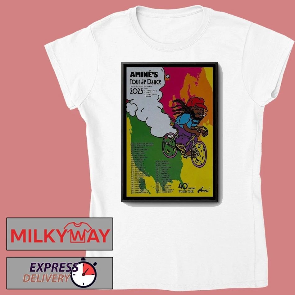 Amines Tour De Dance Poster shirt