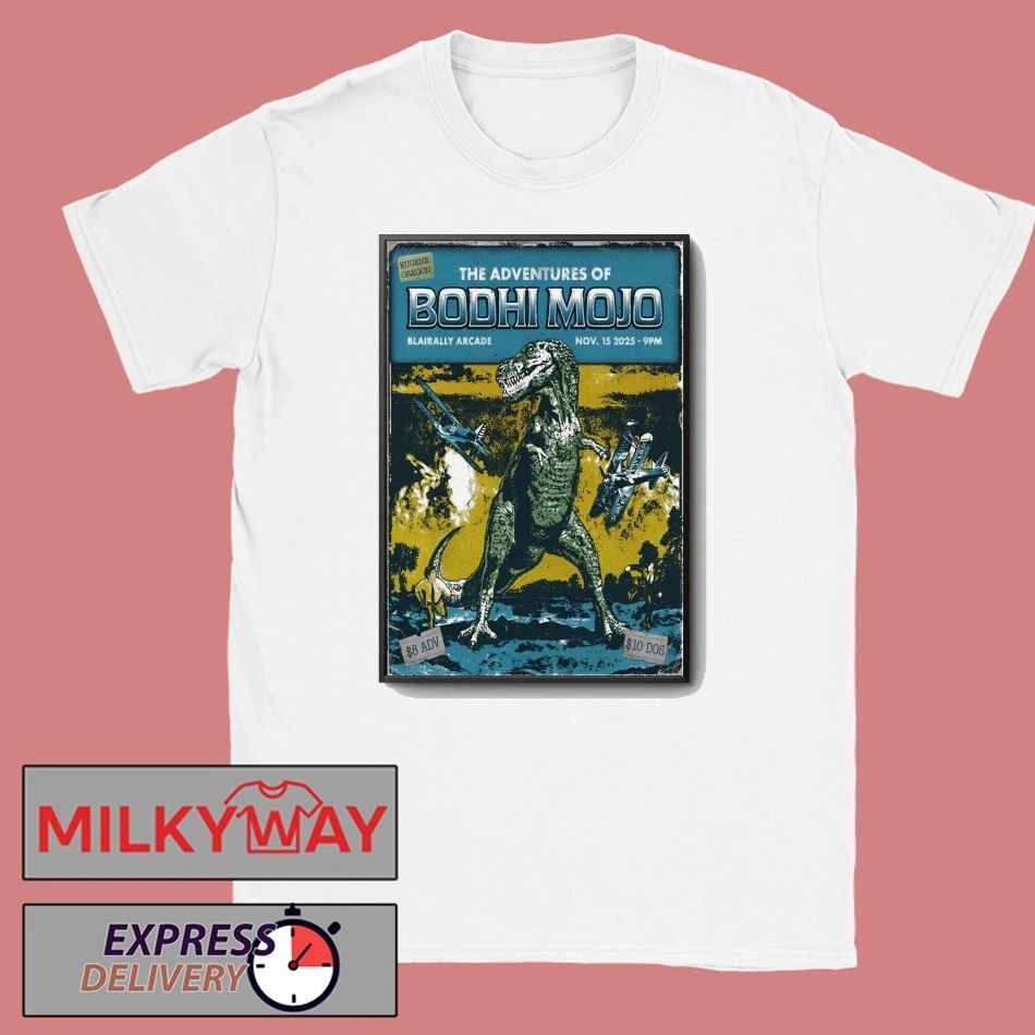 Bodhi Mojo Nov 15 2025 Blairally Eugene OR Poster shirt