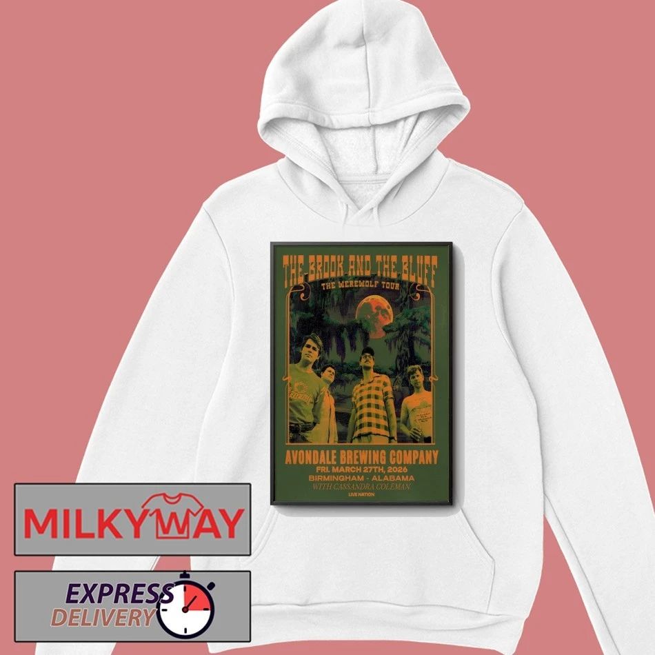 The Brook And The Bluff Tour Birmingham AL Mar 27 2026 Poster shirt