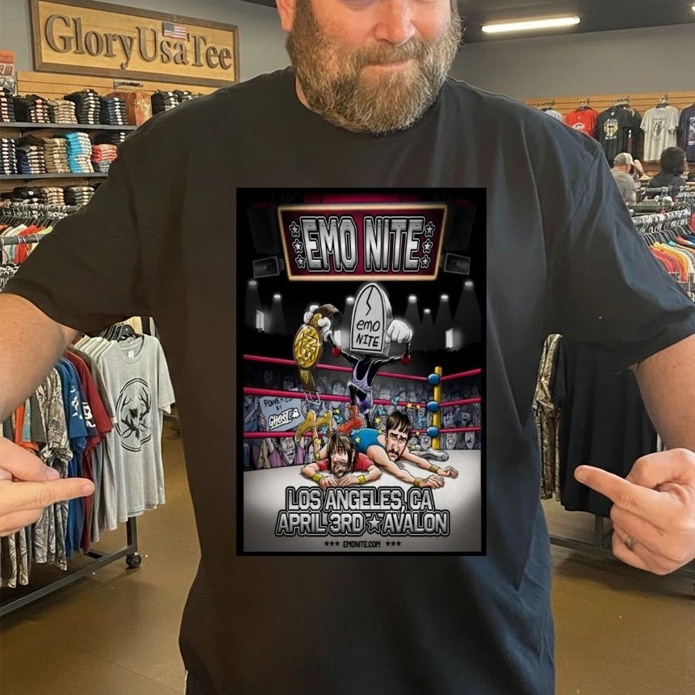 Emo Nite Avalon Hollywood Los Angeles CA Apr 3 2026 Poster Shirt