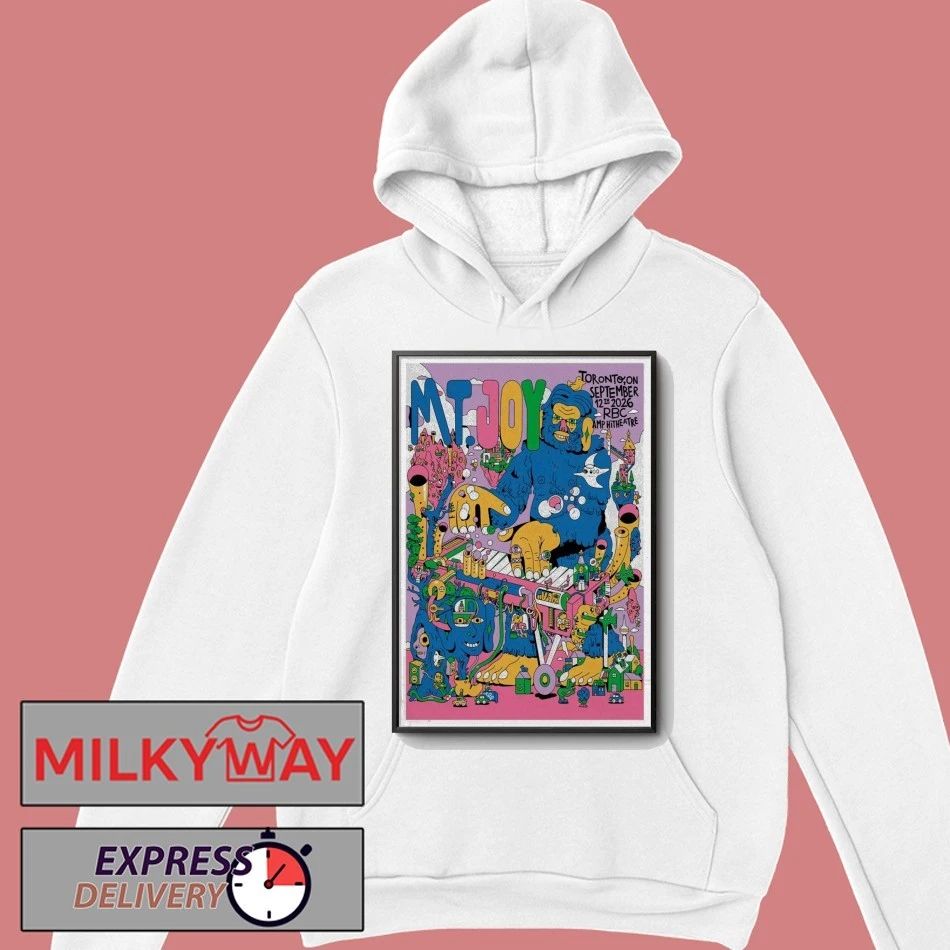 Mt. Joy RBC Amphitheatre In Toronto ON September 12 2026 Poster shirt