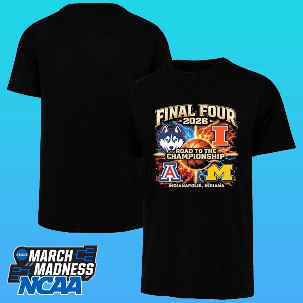 Final Four 2026 Road To The Championship Indianapolis Shirt