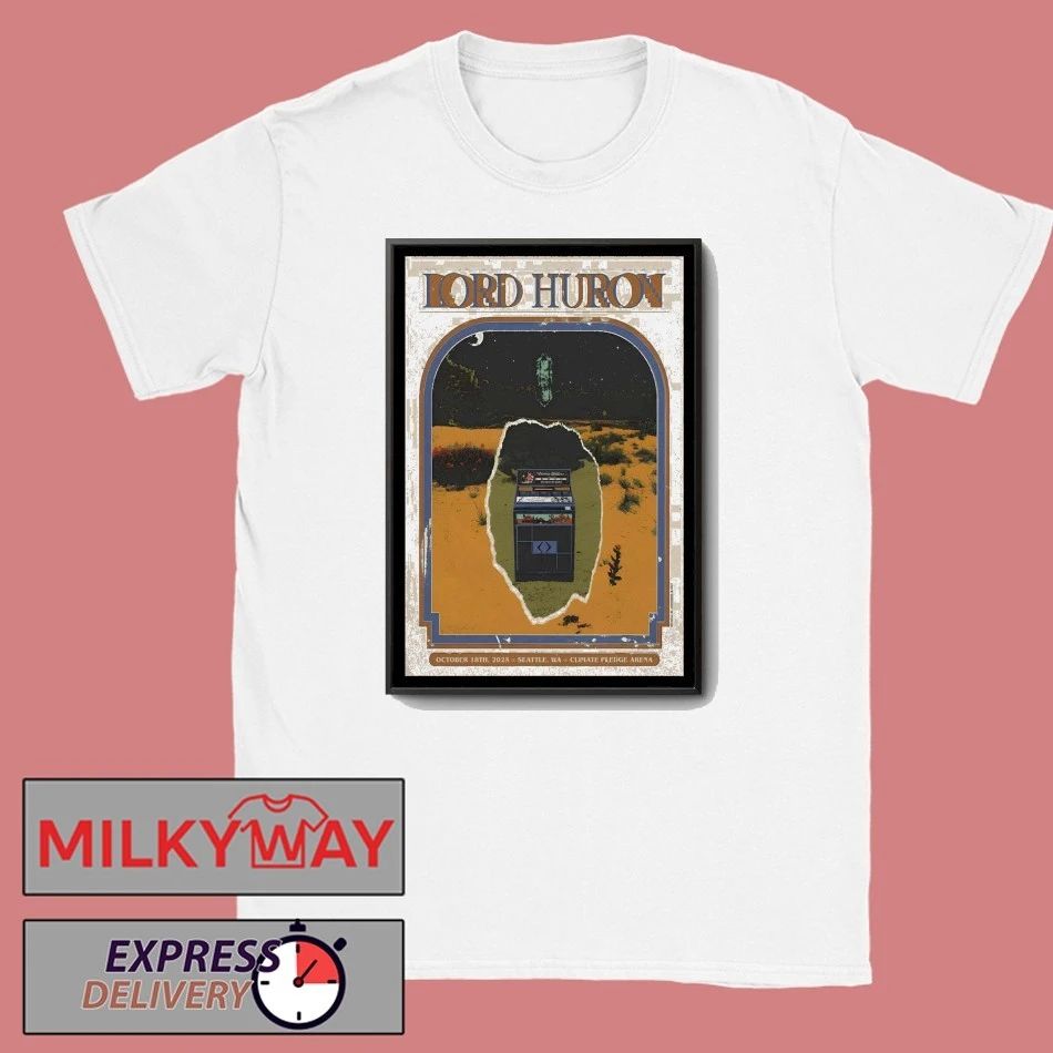 Lord Huron Climate Pledge Arena Event 2025 Poster shirt