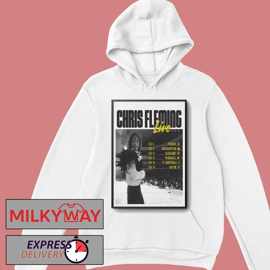 Poster Chris Fleming Feb 2026 Tour shirt