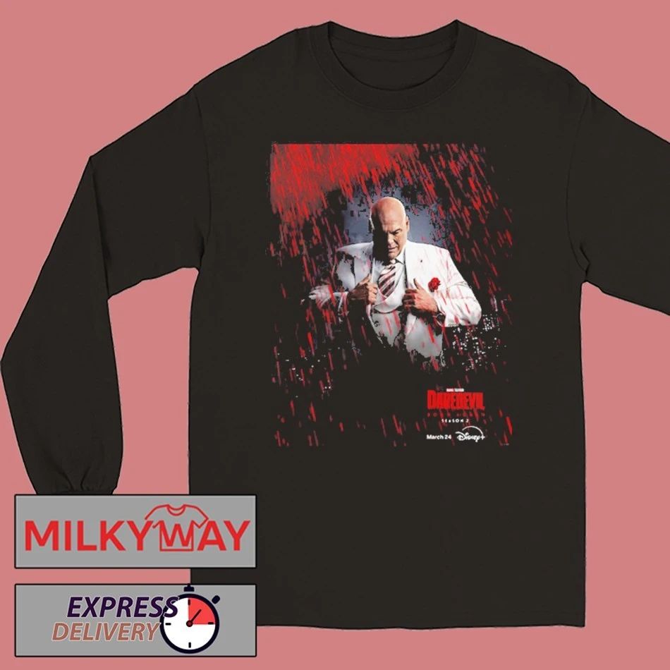 Kingpin Returns On Daredevil Born Again Season 2 On March 24 2026 shirt