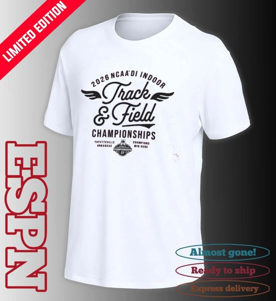 2026 NCAA Division I Indoor Track & Field Final Shirt