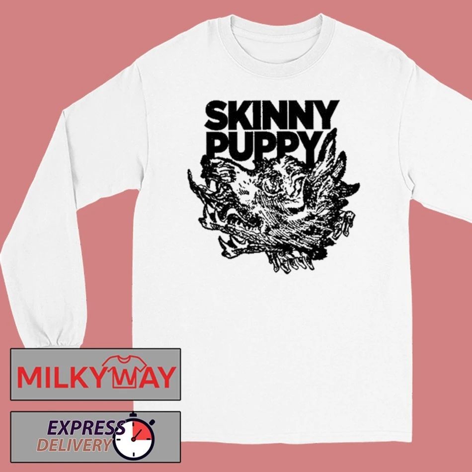 Skinny Puppy Hound White Shirt