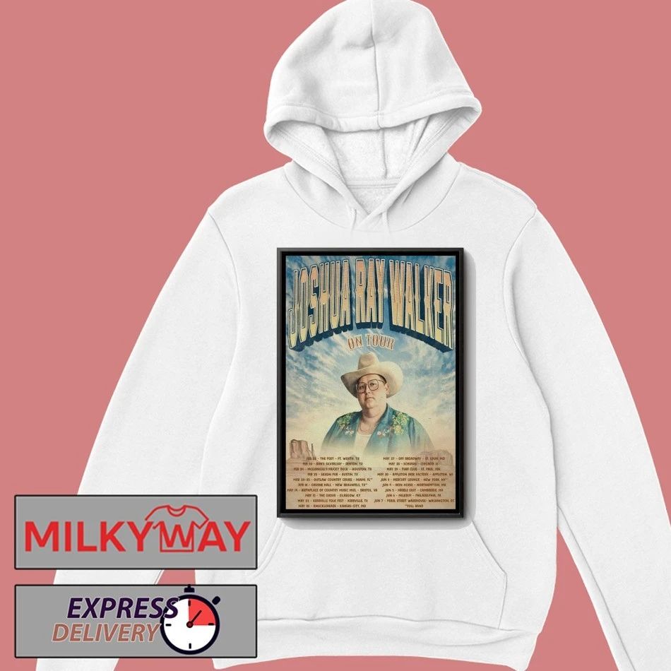 Joshua Ray Walker 2026 Tour Poster shirt