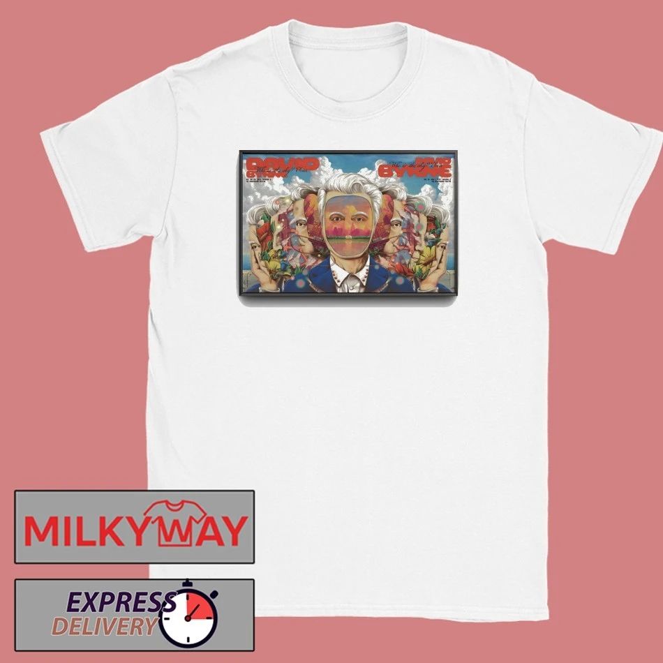 David Byrne Chicago, IL On Oct 28-Nov 1 2025 Poster shirt