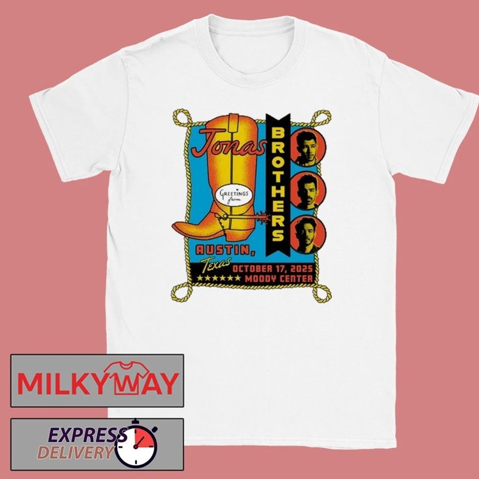 Jonas Brothers Moody Center In Austin TX Oct 17 2025 shirt