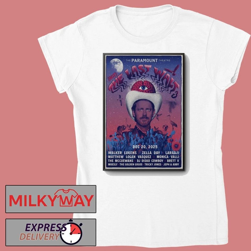 The Last Walt 3 Event Austin On Dec 20 2025 Poster shirt