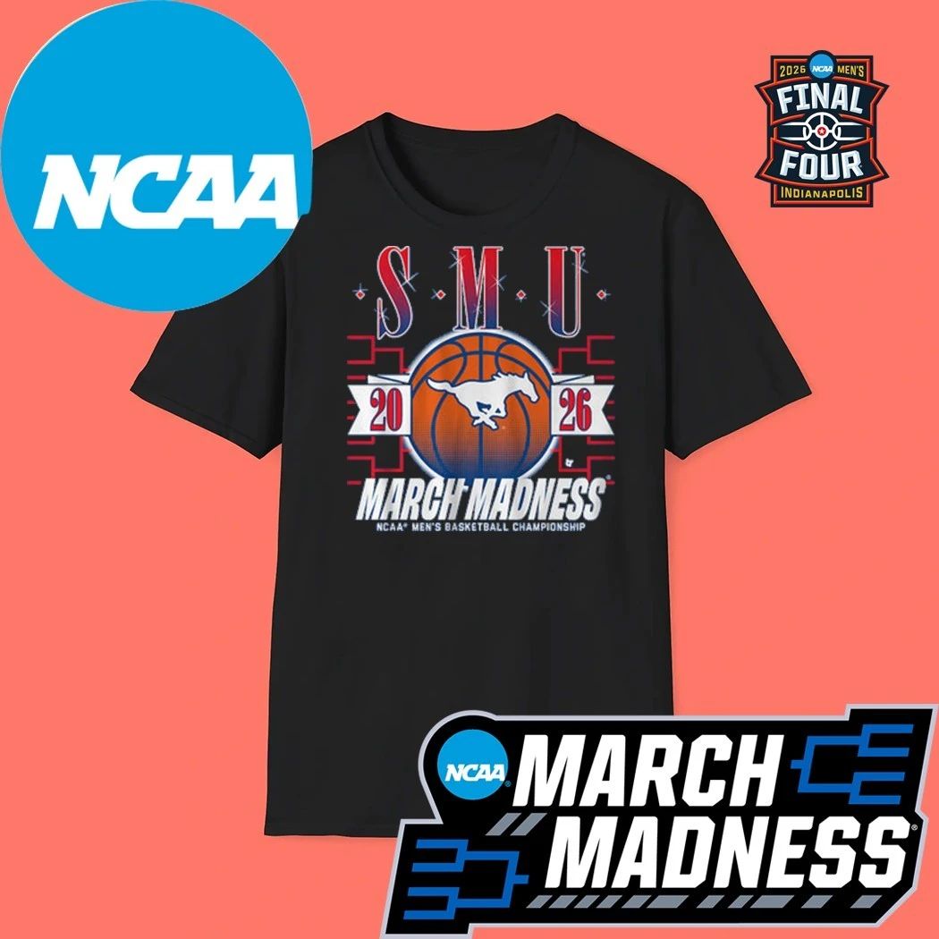SMU Mustangs MBB 2026 NCAA Women’s Basketball Championship March Madness Logo Shirt