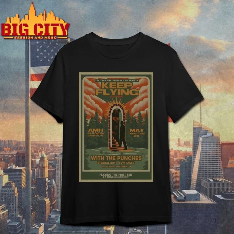 Keep Flying Tour Amityville NY On May 23 2026 Poster T-shirt
