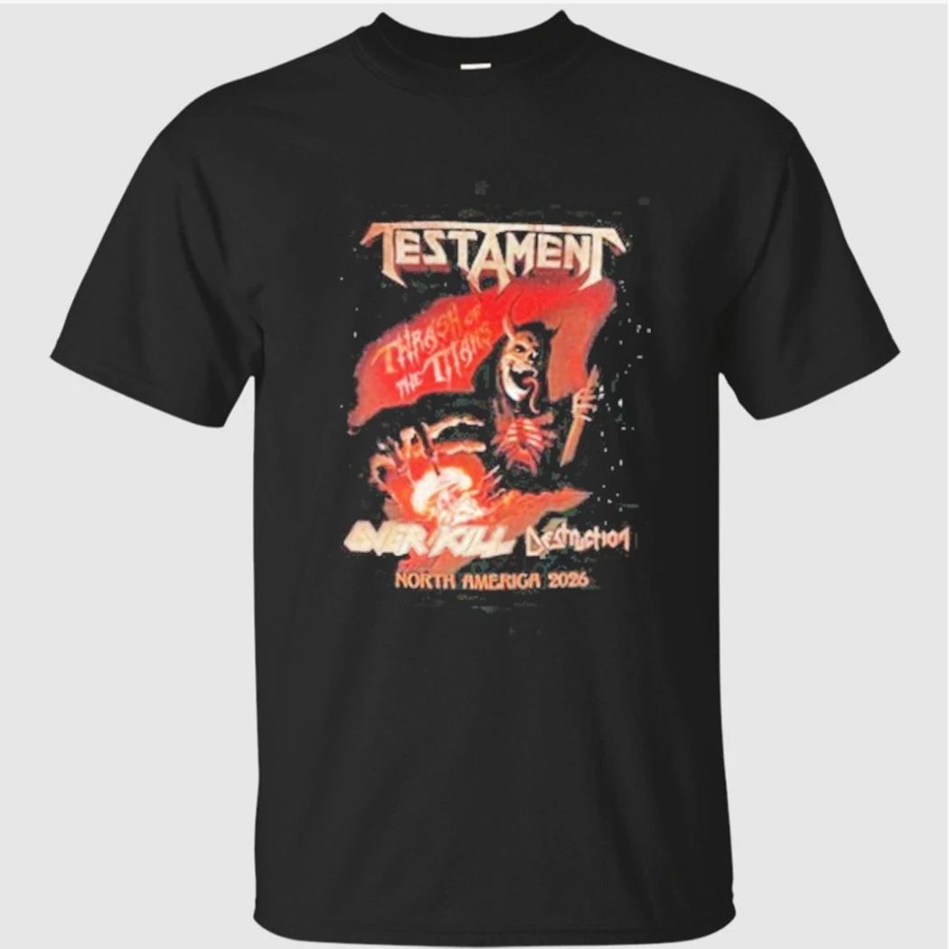 Testament North America 2026 Dallas at The Bomb Factory Shirt