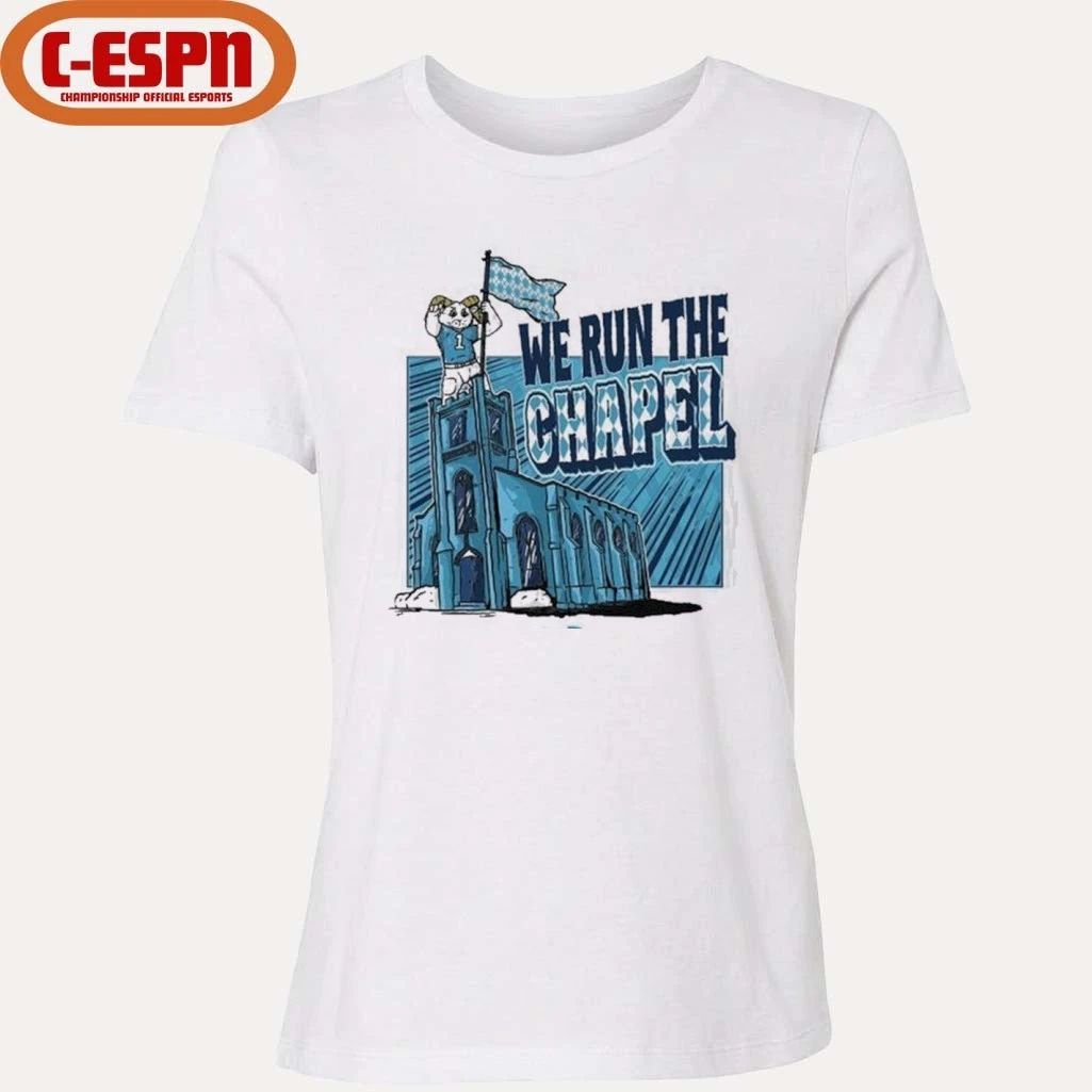 UNC Tar Heels Basketball We Run The Chapel Shirt