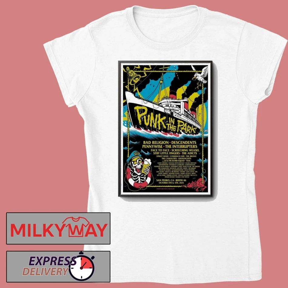 Punk In The Park San Pedro California Poster shirt